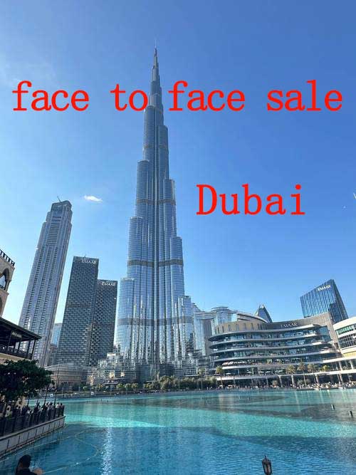 Dubai face sale