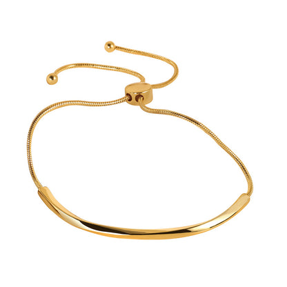 Natural Pearl Wheat Spike Style Three Set  Smile Bracelet Gold Open Hammer Bracelet