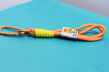 Little Pegasus bag pendant, woven rope double-layer chain nylon rope, pony tassel pearl keychain